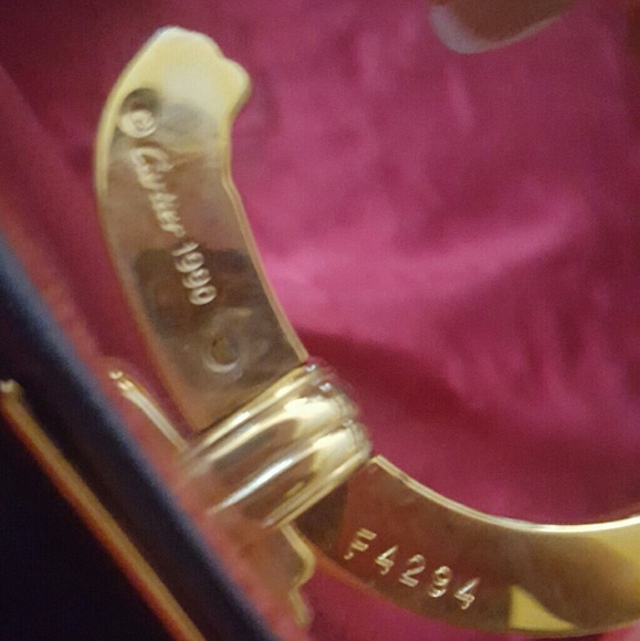 HOST PICK RARE Cartier Vintage PANTHERE CALF bag - Picture 8 of 8